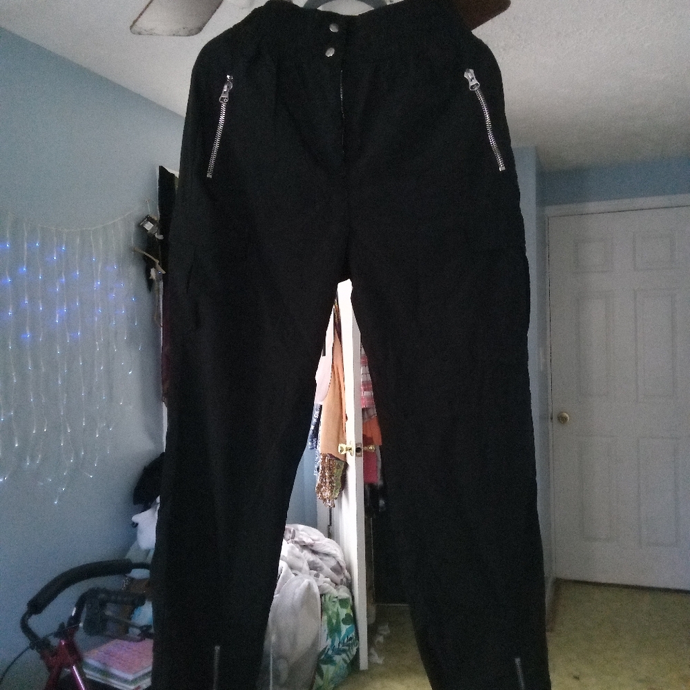 Poster Gal medium stomach high pants black